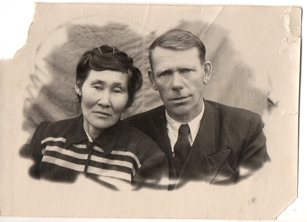 П.И.Борисов с женой Ксенией Матвеевной